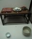 The_tea-table_towel_teacups_and_Yixing_teapot_with_trays_cylindrical_cup_and_slop_bowl_for_Gongfu_tea.jpg